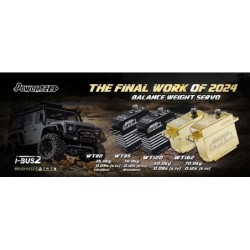 HD-WT80 - Servo Power HD WT80 Crawler Alu Case Waterproof HV 35kg/0.09s