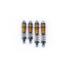KOS04901 - Koswork Big Bore 12mm 1:10 Buggy Shock Set (F&R) (4) Gold/Black