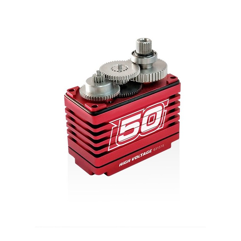 HD-A-50CHV - Power HD A-50CHV Plane Coreless alu case HV Prog (50kg/0.16s)