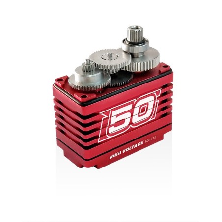 HD-A-50CHV - Power HD A-50CHV Plane Coreless alu case HV Prog (50kg/0.16s)