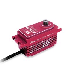 HD-D15R - Servo Power HD D15 Red Low Profile Reverse wire Drift/TC(18kg/0.085s)