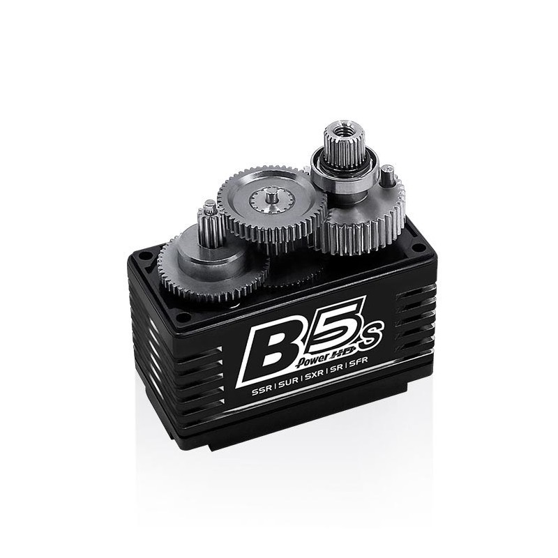 HD-B5S - Servo Power HD B5S SXR Brushless Radiateur Alu HV (20kg/0.05s)