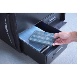 KOS32222PP - Koswork 1:8 RC Compact 3 Drawer Bag (560x375x380mm) PP Frame
