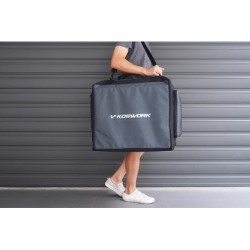 KOS32252PP - Koswork 1:8 RC Dual Drawer Bag (600x400x460mm) PP Frame