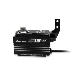 HD-S15 - Power HD S15 Low Pro,HV,MG, brushless, alu case, SSR MG 15kg/0.06s