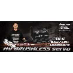 HD-S15 - Power HD S15 Low Pro,HV,MG, brushless, alu case, SSR MG 15kg/0.06s