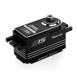 HD-S15 - Power HD S15 Low Pro,HV,MG, brushless, alu case, SSR MG 15kg/0.06s