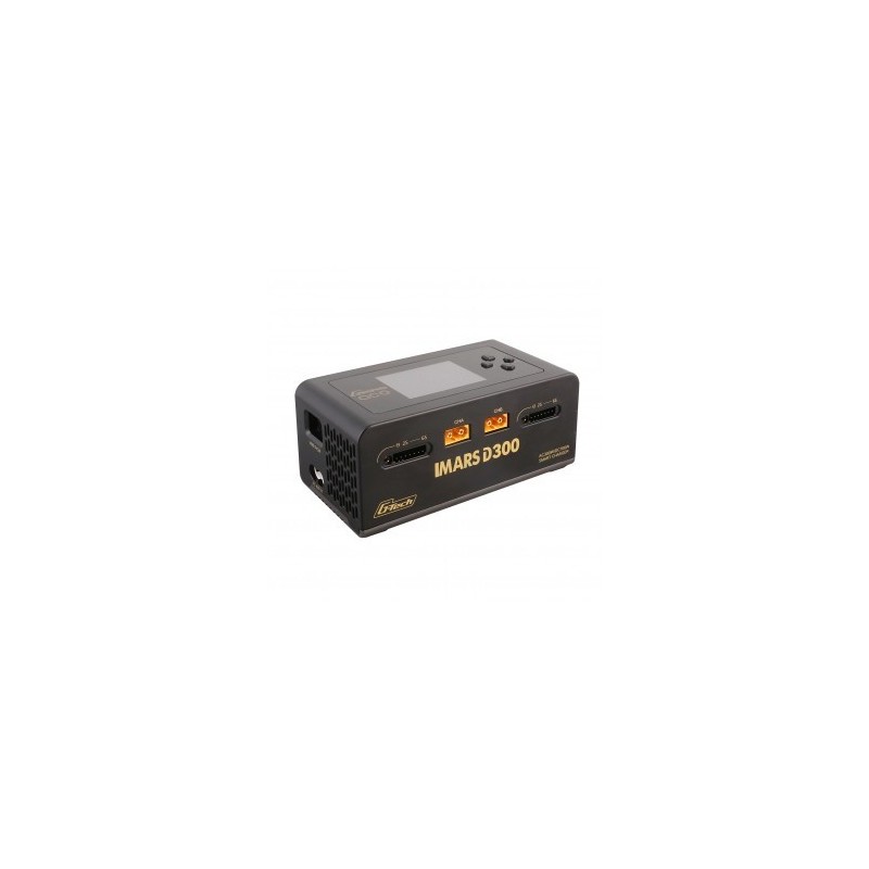 GEA300WDUAL-BUK - GensAce Charger iMars D300 Dual Channel 300W (UK) Black
