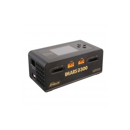 GEA300WDUAL-EB - GensAce Charger iMars D300 Dual Channel 300W (EU) Black
