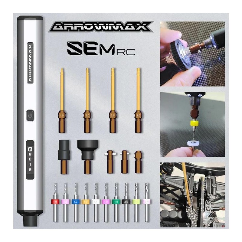 AM199207B - Arrowmax RC Diff checker and Electric Screwdriver