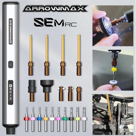 AM199207B - Arrowmax RC Diff checker and Electric Screwdriver