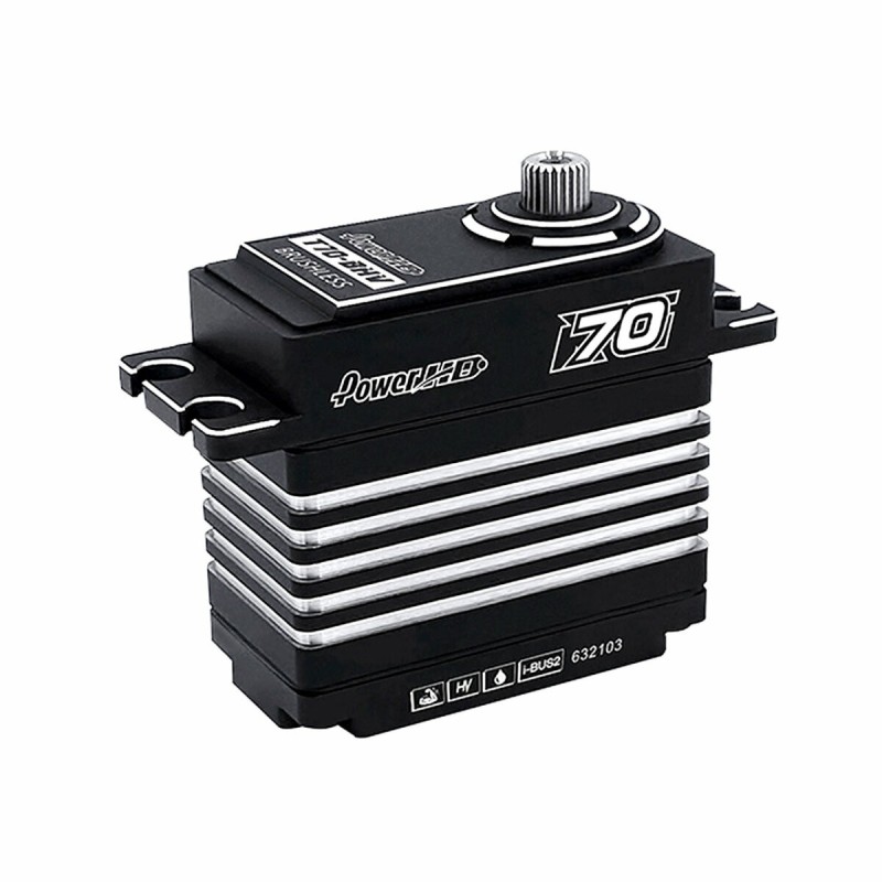 HD-T70-12V - Power HD T70 12V HV,MG, Brushless, alu case, (75kg/0.10s)