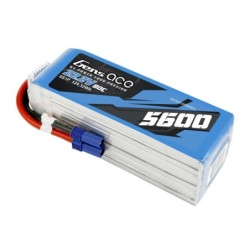 GE1-5600-6C5 - Gensace Battery LiPo 6S 22.2V-5000-45C (EC5) 162x45.5x42.5mm 780g