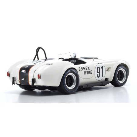 KS08047EW - Kyosho 1:18 Shelby Cobra 427 S/C Essex Wire Bridgehampton 1965 Nr.91