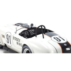 KS08047EW - Kyosho 1:18 Shelby Cobra 427 S/C Essex Wire Bridgehampton 1965 Nr.91