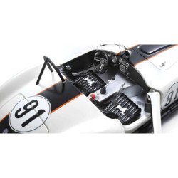 KS08047EW - Kyosho 1:18 Shelby Cobra 427 S/C Essex Wire Bridgehampton 1965 Nr.91
