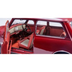KS08964R - Kyosho 1:18 Morris Mini Minor Cherry Red