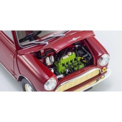 KS08964R - Kyosho 1:18 Morris Mini Minor Cherry Red