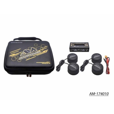 AM174010 - Tyre Warmer & Batt Warmer With Bag Black Golden