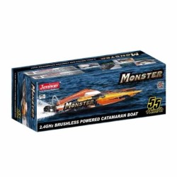 JW8654-ARTR - Joysway Monster Brushless Catamaran Elec ABS 570mm 2.4G ARTR Boat