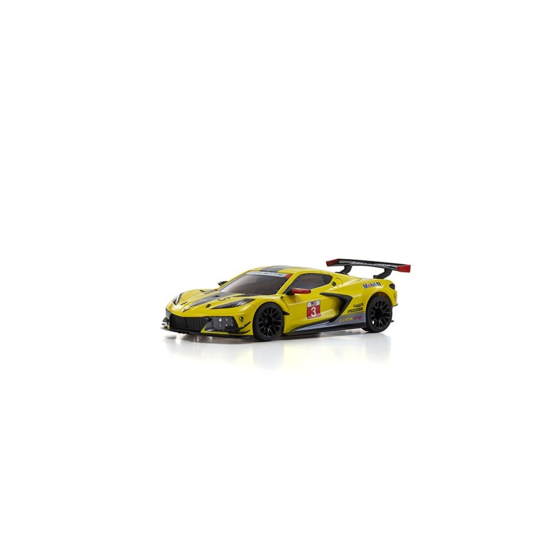 K.32342Y - Kyosho Mini-Z MR03 RWD Chevrolet Corvette C8-R Yellow (W-MM/KT531P)