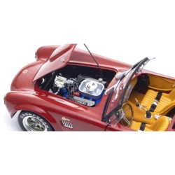 KS08047R - Kyosho 1:18 Shelby Cobra 427 S/C Spider 1962 Red