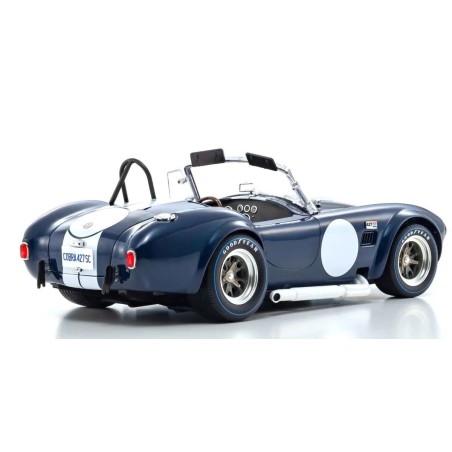 KS08048DBL - Kyosho 1:18 Shelby Cobra 427 S/C Spider 1962 Blue-White