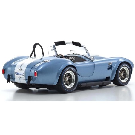 KS08048SBL - Kyosho 1:18 Shelby Cobra 427 S/C Spider 1962 Light Blue-White