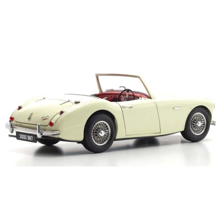 KS08149EW - Kyosho 1:18 Austin Healey 3000 BN7 English White