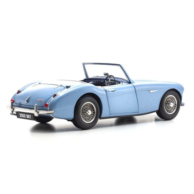 KS08149HBL - Kyosho 1:18 Austin Healey 3000 BN7 Healey Blue