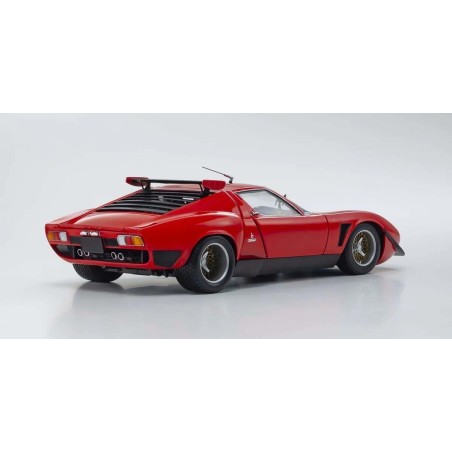 KS08319R - Kyosho 1:18 Lamborghini Miura SV 1970 Red-Black