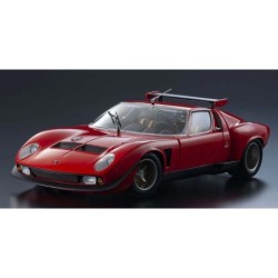 KS08319R - Kyosho 1:18 Lamborghini Miura SV 1970 Red-Black