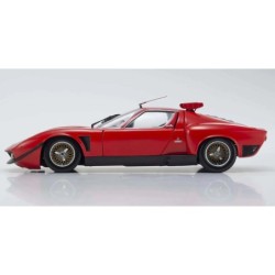 KS08319RBK - Kyosho 1:18 Lamborghini Miura SV 1970 Red-Black