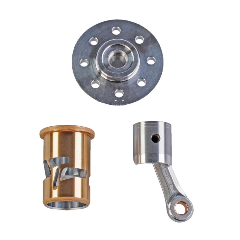 REDER210116 - Piston sleeve with rod assembled 5 ports 3.5cc 521S GTS