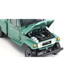 KS08958FG - Kyosho 1:18 Toyota Land Cruiser 40 Pick Up 1980 Fashion Green