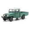 KS08958FG - Kyosho 1:18 Toyota Land Cruiser 40 Pick Up 1980 Fashion Green