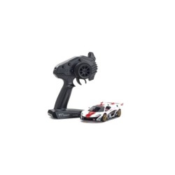 K.32324WR - Kyosho Mini-Z MR03 RWD McLaren P1 GTR White-Red (W-MM/KT531P)