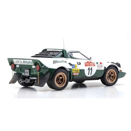 KS08130B - Kyosho 1:18 Lancia Stratos HF B.Waldegaard Winner San Remo 1975 Nr.11