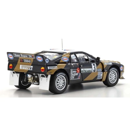KS08306H - Kyosho 1:18 Lancia Rally 037 F.Tabaton Targa Florio 1985 Esso Nr.3