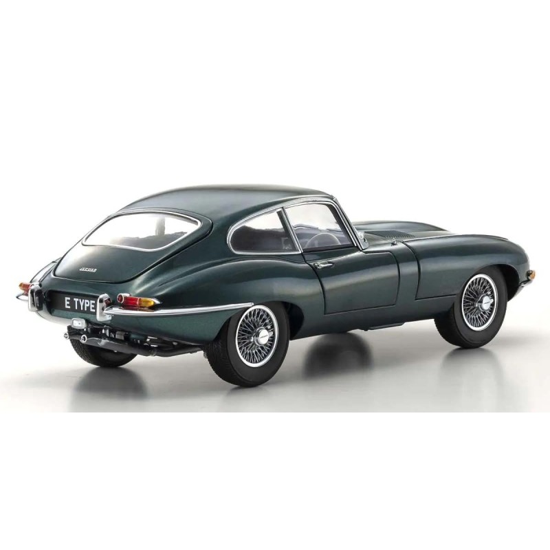 KS08954DG - Kyosho 1:18 Jaguar E-Type 3.8L Coupe MK1 1961 Dark Green