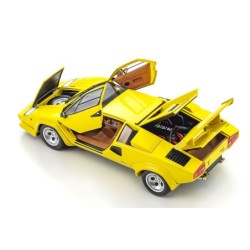 KS08320Y - Kyosho 1:18 Lamborghini Countach LP5000 Quattrovalvove Yellow