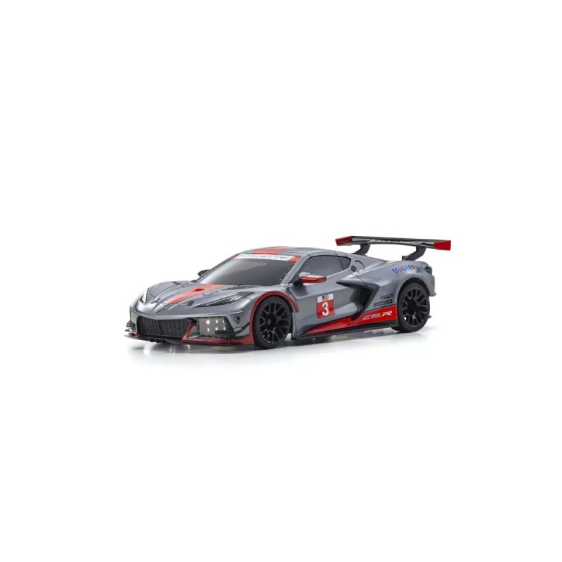 K.32356GMR - Kyosho Mini-Z MR04 RWD Corvette C8-R Gun Metal/Red (W-MM/KT531P)