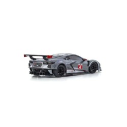 K.32356GMW - Kyosho Mini-Z MR04 RWD Corvette C8-R Gun Metal/White (W-MM/KT531P)