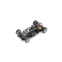 K.32356GMW - Kyosho Mini-Z MR04 RWD Corvette C8-R Gun Metal/White (W-MM/KT531P)
