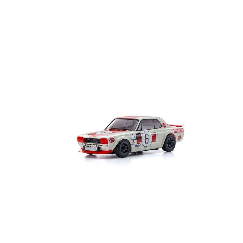 K.32643R - Mini-Z AWD Skyline 2000GT-R KPGC10 Racing'72 Red No.6 (MA020/KT531P)