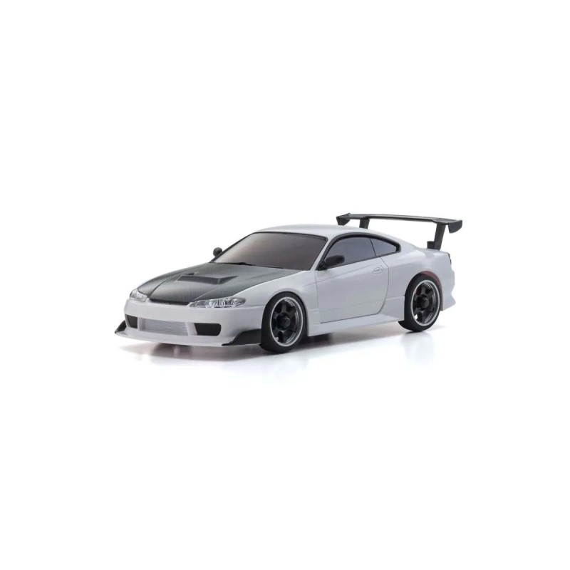 K.32647W - Kyosho Mini-Z AWD Nissan Silvia S15 GT Wing White (MA020/KT531P)