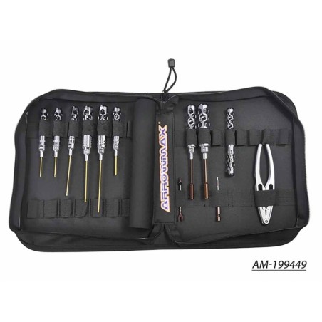 AM199449 - AM HONEYCOMB TOOLSET FOR 1:10 OFFROAD (13PCS) WITH TOOLS BAG