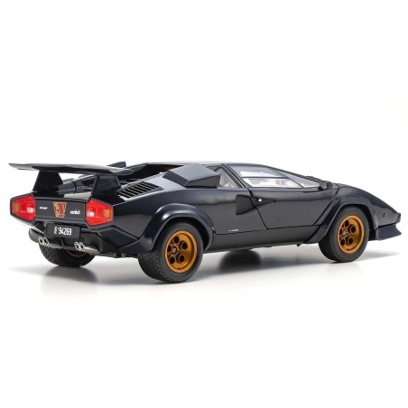 KS08320D - Kyosho 1:18 Lamborghini Countach LP500S Walter Wolf 1982 Dark Blue