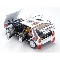 KS08960A - Kyosho 1:18 Lancia Delta HF 4WD Monte Carlo 1987 Team Martini Nr.6