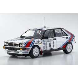 KS08960B - Kyosho 1:18 Lancia Delta HF 4WD 1000 Lakes 1987 Team Lancia Nr.4